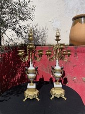 Mantle pair candelabra d'occasion  Albi