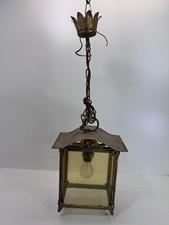 Vintage deckenlampe laterne gebraucht kaufen  Kernen