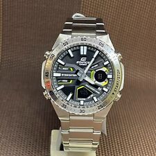 Relógio masculino Casio Edifice EFV-C110D-1A3 preto analógico digital aço inoxidável comprar usado  Enviando para Brazil