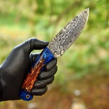 Damascus hunting knife for sale  Franklin Square