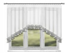 Fenstergardine weiß gardine gebraucht kaufen  Görlitz