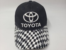 Boné ajustável Toyota Racing 2013 Victory Lane aba bandeira quadriculada masculino preto comprar usado  Enviando para Brazil