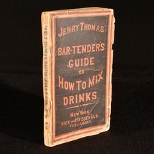 1876 The Bar-Tender's Guide or How to Mix All Kinds of Plain and Fancy Drinks... na sprzedaż  Wysyłka do Poland