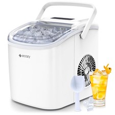 Máquina de gelo portátil de bancada 9 cubos de gelo em 6 minutos 26 lb/24 horas autolimpeza comprar usado  Enviando para Brazil