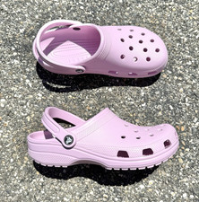 Usado, Crocs Original Clássico Tamanco Sandálias Femininas Tamanho 11 Masculino 9 Sherbet Roxo Novo comprar usado  Enviando para Brazil