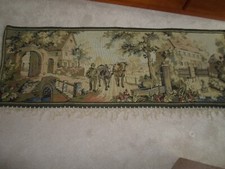 Gobelin wandbehang bauernhof gebraucht kaufen  Löbau