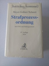 Stpo kommentar meyer gebraucht kaufen  Erlangen