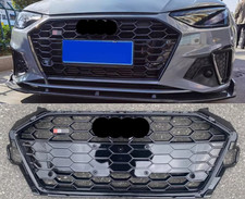 Grelha superior de malha preta estilo esporte para Audi A4 2020-2023 S4 comprar usado  Enviando para Brazil