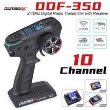 Usado, Rádio DUMBORC DDF-350 2.4G transmissor + receptor 10CH LCD FHSS para carro de controle remoto barco comprar usado  Enviando para Brazil