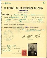 1953 certicat résidence d'occasion  Faverges