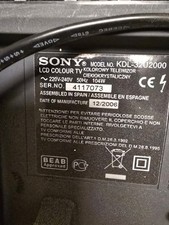 Sony inch kdl for sale  ACCRINGTON