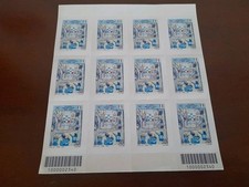 Foglio francobolli poste usato  Genova