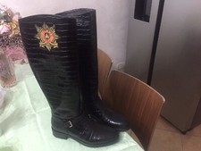 Scarpe stivali donna usato  Roma