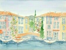 Bright original watercolor for sale  Forest Hills