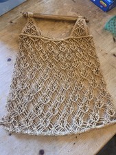 Vintage macrame string for sale  SPALDING