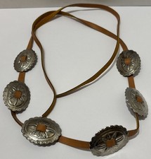 Leather strap concho for sale  Sebring