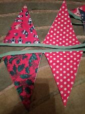 Handmade christmas bunting for sale  Shipping to Ireland