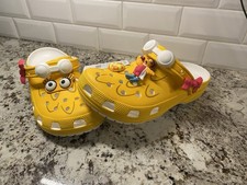 Tamanco clássico McDonald's × Crocs amarelo pássaro masculino tamanho 10/feminino 12 208696-73 comprar usado  Enviando para Brazil
