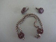 Bracelet double gourmette d'occasion  Toulon-