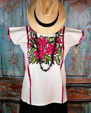 Huipil tunic hand for sale  Dedham