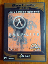 CD-ROM HALF-LIFE PC Sierra Bestsellers Series completo com manual 3348542135604 comprar usado  Enviando para Brazil