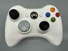 Oficjalny kontroler OEM Microsoft Xbox 360 Biały przetestowany i oczyszczony, używany na sprzedaż  Wysyłka do Poland