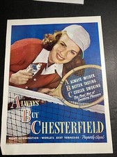 1946 chesterfield cigarettes for sale  Dayton