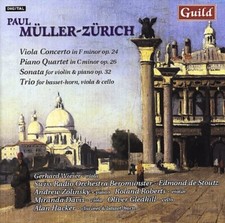 Mueller-Zurich / Wie - Viola Concerto / Piano Quartet / Sonata / Trio [Used Very comprar usado  Enviando para Brazil
