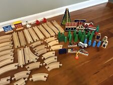 Lot wooden train for sale  Howell