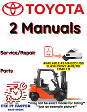 TOYOTA EMPILHADEIRA 7FGCU25 PEÇAS DE SERVIÇO OFICINA MANUAL ARQUIVO PDF EM USB comprar usado  Enviando para Brazil