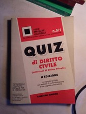 Esame quiz diritto usato  Vejano