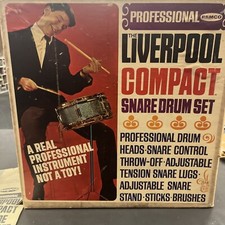 1966 REMCO Liverpool Conjunto de Tarola Profissional na CAIXA Ringo Starr Beatles $ comprar usado  Enviando para Brazil