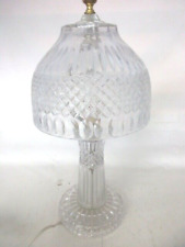 Crystal table lamp for sale  Ipswich