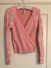 Anthropologie pink ribbed for sale  Grand Rapids