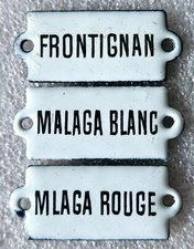 Frontignan enamel plate d'occasion  Expédié en Belgium