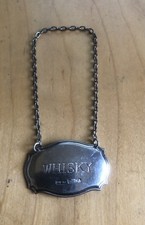 Silver hallmarked whisky for sale  SIDCUP