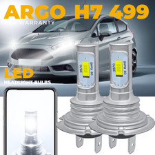 Usado, Lâmpadas de farol de feixe baixo xenônio branco 6000k LED branco LED para Ford Fiesta MK7 2008-17 comprar usado  Enviando para Brazil