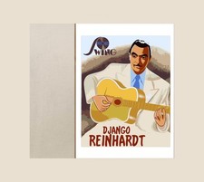 Affiche django reinhardt d'occasion  France