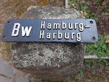 Lokschild dampflok hamburg gebraucht kaufen  Ilsede