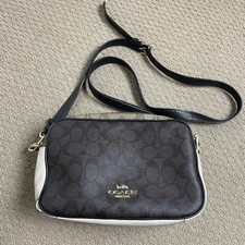 Bolsa tiracolo Coach Signature Jes - Cáqui/marrom comprar usado  Enviando para Brazil