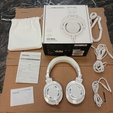 Fones de ouvido Audio-Technica ATH-M50xWH monitor de estúdio - Branco - CAPA BÔNUS SLAPPA comprar usado  Enviando para Brazil