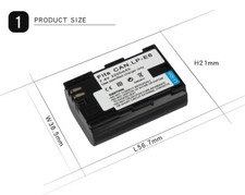 Batterie canon 2200mah d'occasion  Oissel