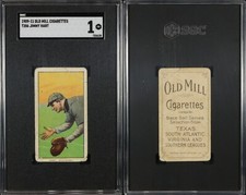 1909-11 T206, Old Mill Southern Association - Jimmy “Hub” Hart, Montgomery SGC 1 comprar usado  Enviando para Brazil