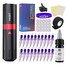 Kit de tatuagem Mast Flip2 caneta de tatuagem kit de metralhadora kit de tatuagem rotativa sem fio comprar usado  Enviando para Brazil