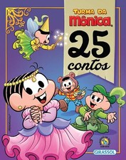 TURMA DA MÔNICA 25 CONTOS = LIVRO INFANTIL ILUSTRADO Português Brasil LACRADO! comprar usado  Brasil 