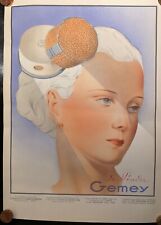 Gemey 1938 affiche d'occasion  Paris VI