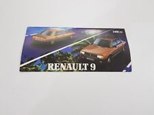 Brochure depliant renault usato  Trebisacce