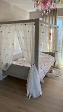 Hellgraues kinder himmelbett gebraucht kaufen  Pullach i.Isartal