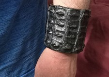 Authentic crocodile cuff for sale  Placentia