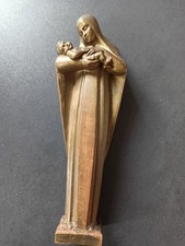 Vierge enfant sculpture d'occasion  Carnières
